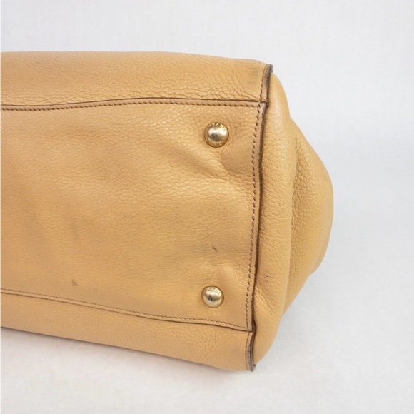 Prada Pebbled vitello daino tote Leather Bag **missing long strap** - Picture 7 of 16